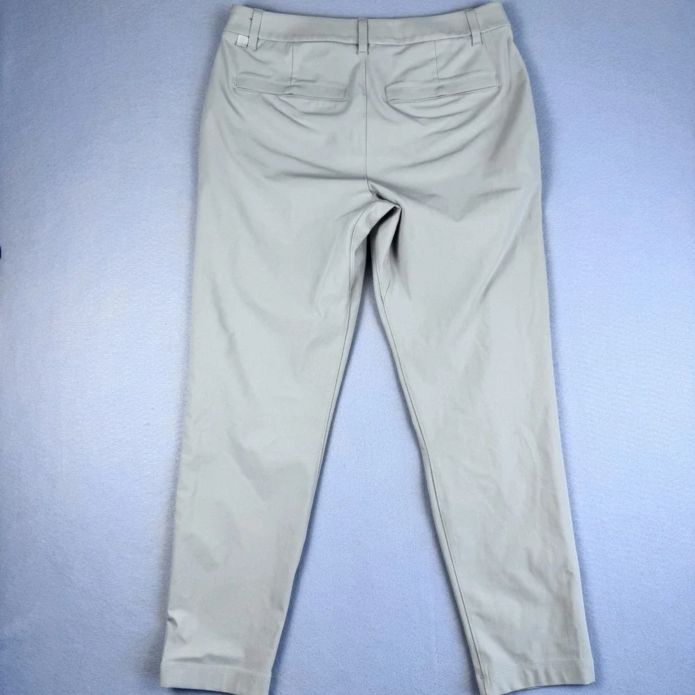 Lululemon ABC Slim Fit 5-Pocket Pant Men 30x28 Tan Golf Chino Stretch